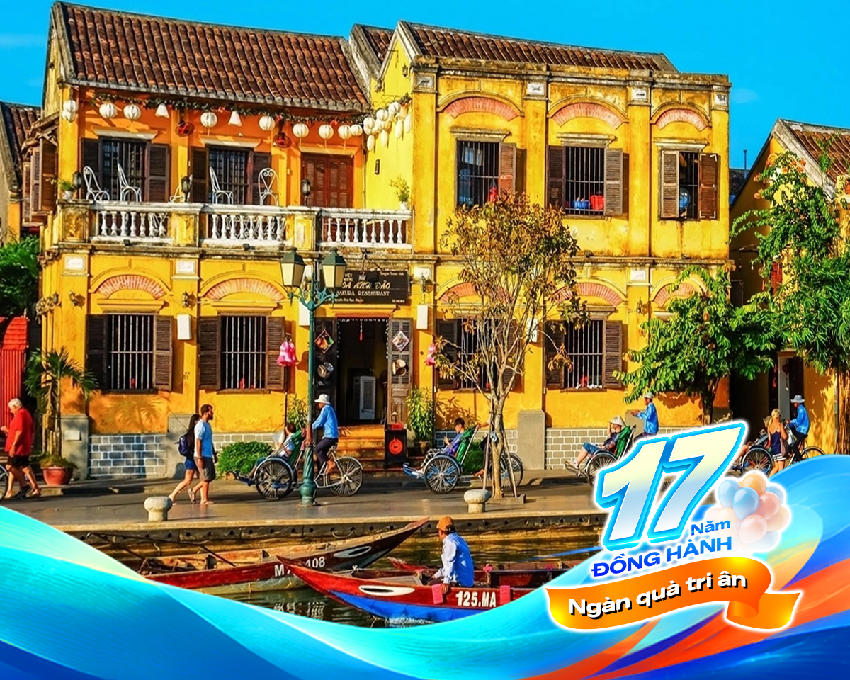 Đà Nẵng - Bà Nà - Hội An (Xe)